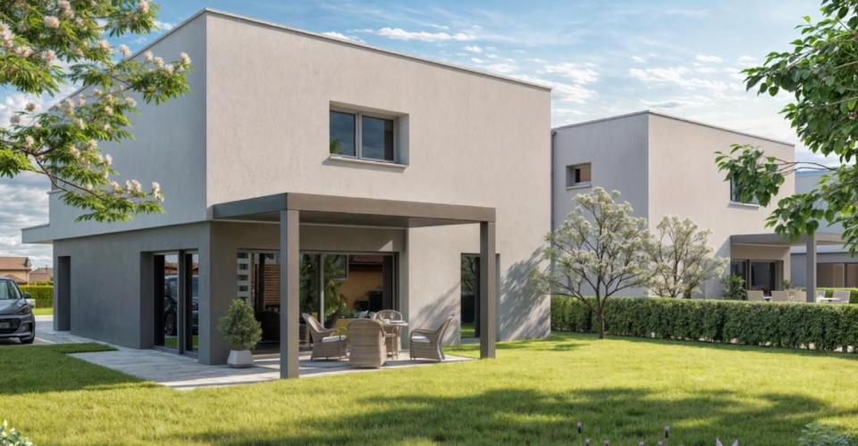 Villa jumelle 5.5 pièces à Collombey - Villa 5.5 pièces - image - 2