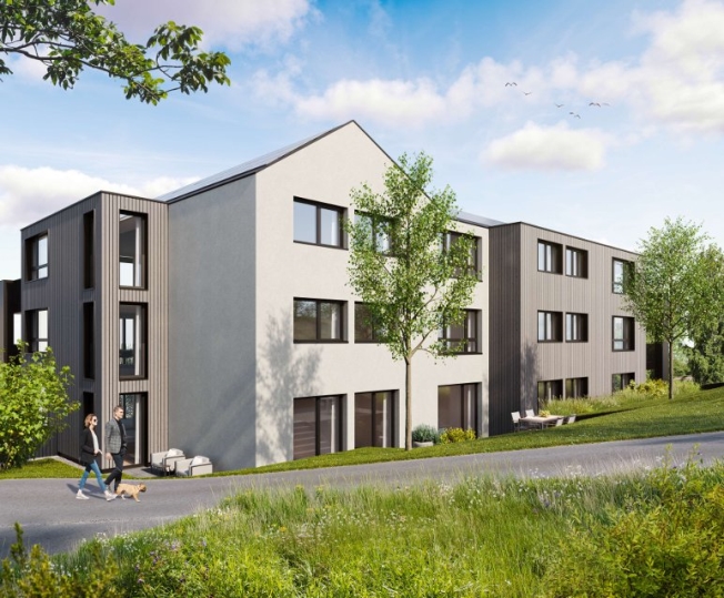 Neubauprojekt 4.5-Zimmer-Erdgeschosswohnung in Untereggen -  Bild 2