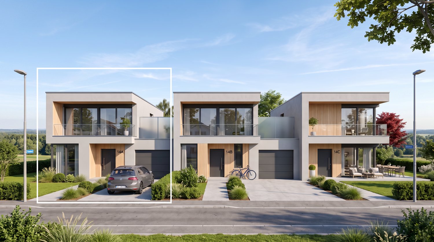Reserviert // Haus 14A – Exklusiver Neubau mit 5.5 Zimmern und grosszügigem Garten -  Bild 2
