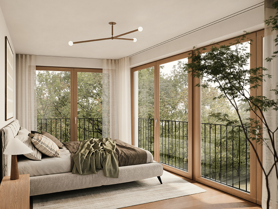 Ruhige und moderne Gartenwohnung mit romantischem Aussenraum und Waldsicht - W6 -  Bild 11