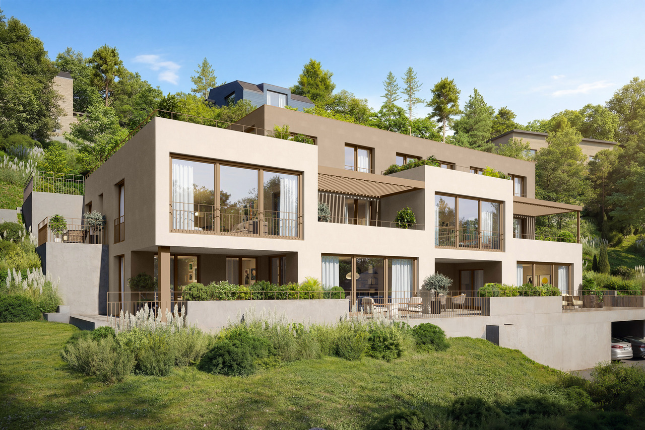 Neubauwohnung mit Weitblick - 4.5 Zimmer im 1. Obergeschoss -  Bild 2