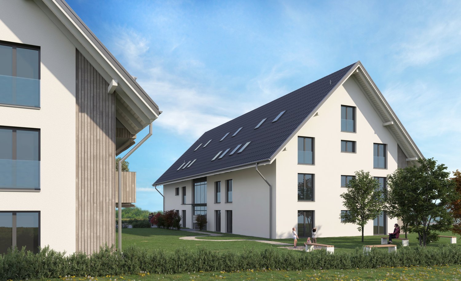 Moderne 3.5-Zimmer-Dachgeschosswohnung in ruhiger Lage von Etziken -  Bild 6