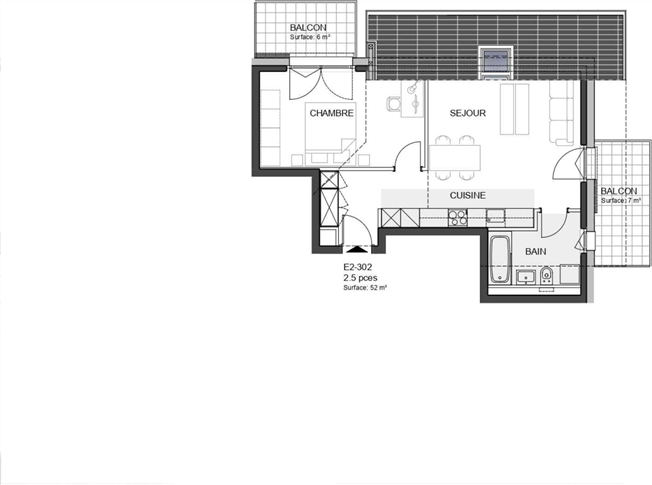 Charmante 2,5-Zimmer-Wohnung mit 2 Balkonen -  Bild 7