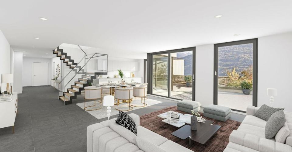 Les Terrasses de Gravelone - Duplex de standing au coeur des vignobles - Attique 4.5 pièces - image - 1