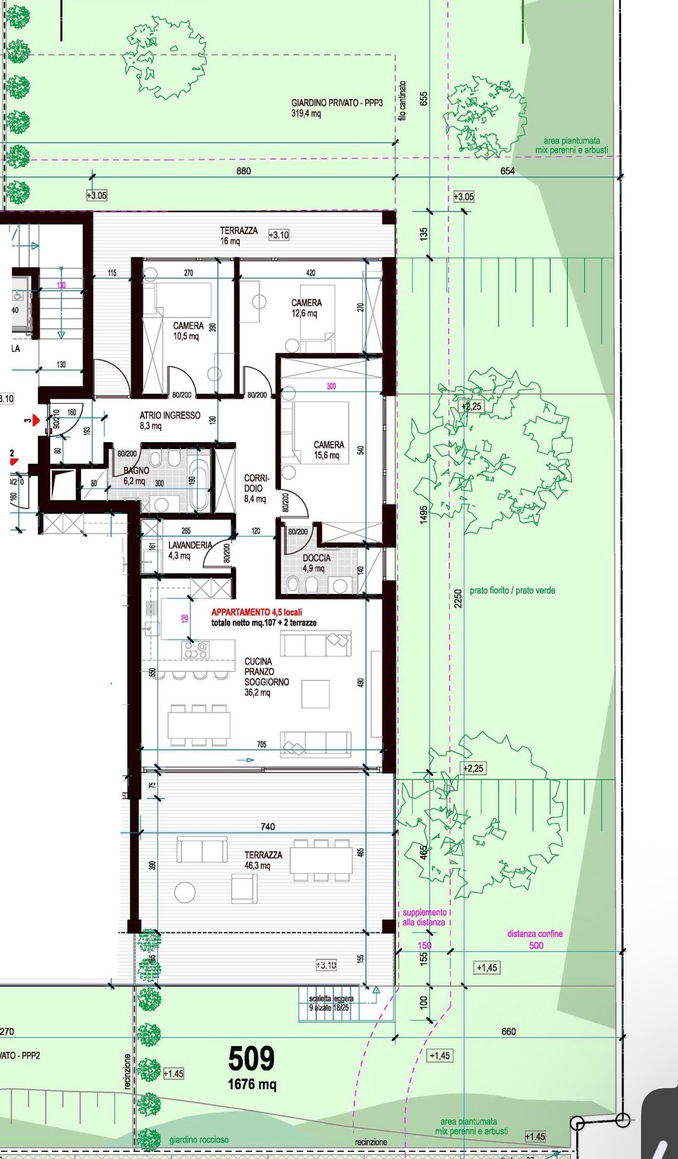Letztes - Apartment mit Garten 4.5 Zimmer in ruhiger Lage -  Bild 9