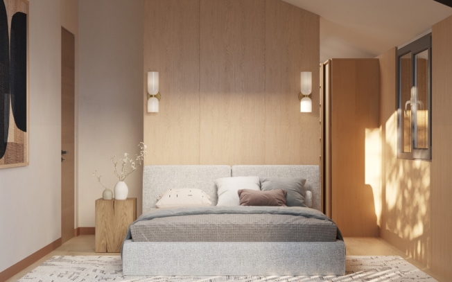 Chalet mitoyen contemporain sur plan  5,5 pièces à Euseigne (Hérémence) -  Bild 6