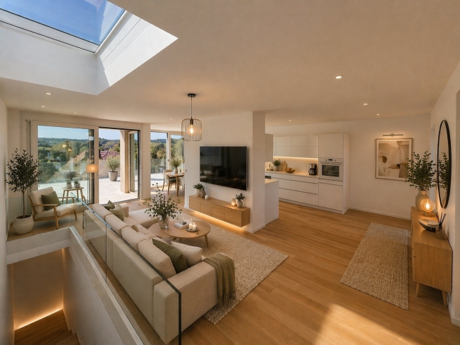 PREMIUM-PENTHOUSE mit 105 m² großer Terrasse, hell und modern – 5,5 Zimmer -  Bild 2