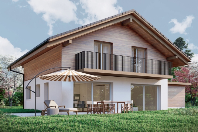 Neubau-Einfamilienhaus in ruhigem Quartier in Eggiwil -  Bild 1