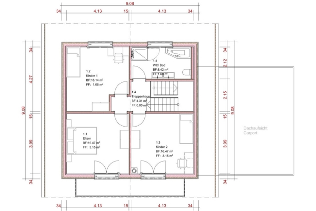 Neubau-Einfamilienhaus in ruhigem Quartier in Eggiwil -  Bild 11
