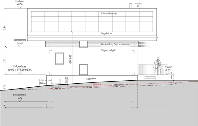 Neubau 5-Zimmer Einfamilienhaus angrenzend an die Landwirtschaftszone -  Bild 12
