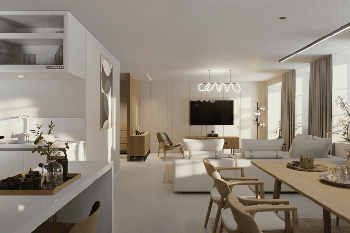 Appartement neuf de 4,5 pièces à Autigny avec balcon et 2 parking (LOT 3) -  Bild 4
