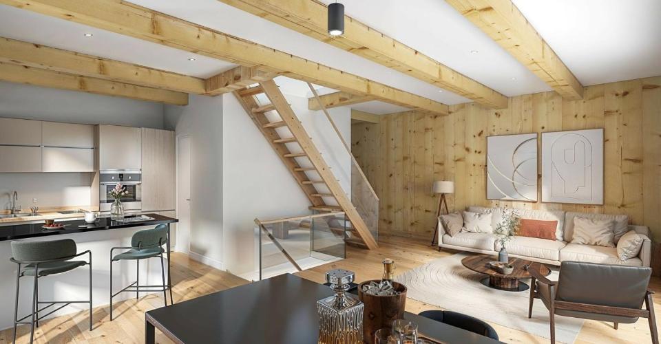 Maison villageoise de standing - Projet NEUF - Maison 5.5 pièces - image - 10