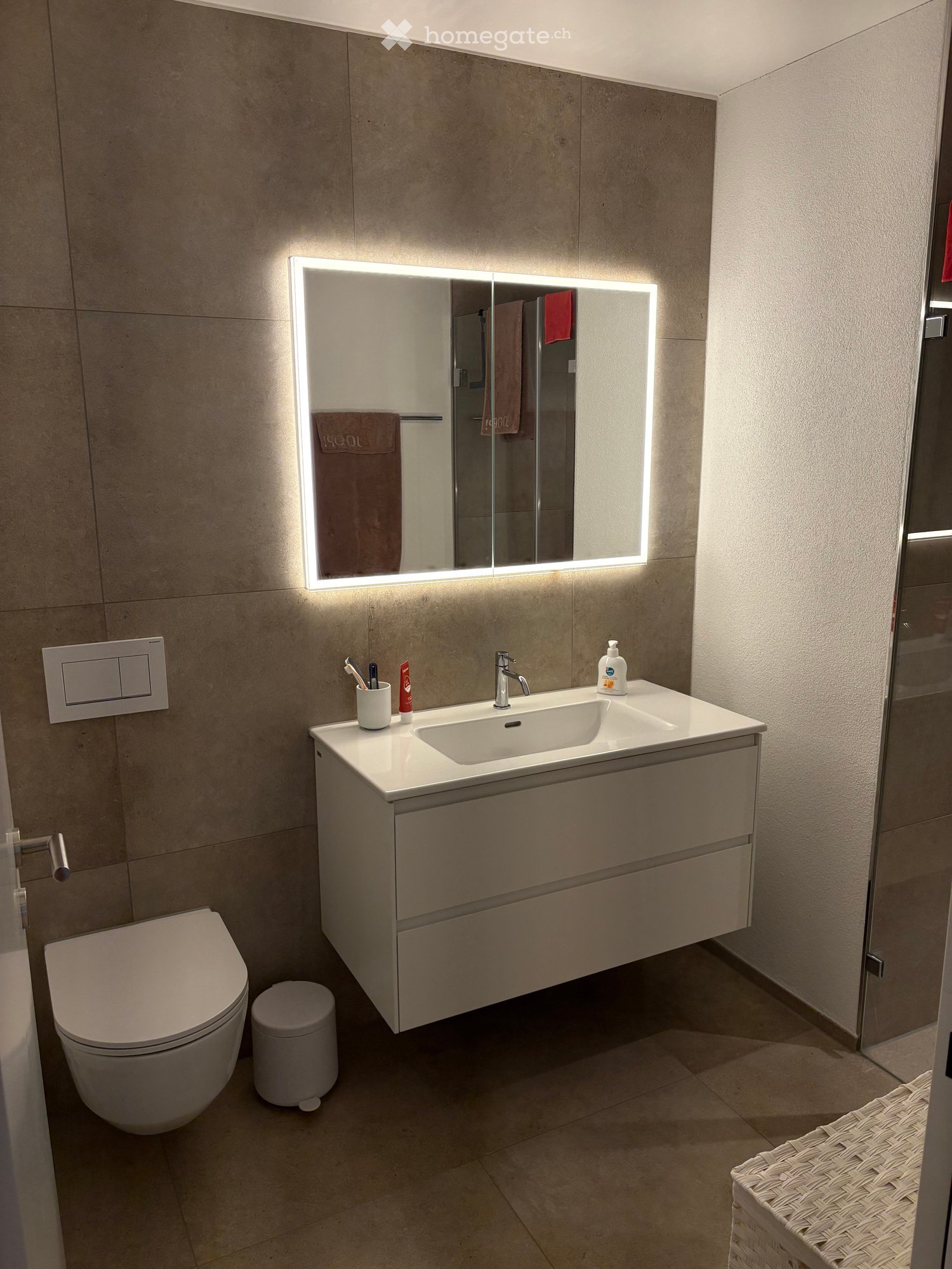 Moderne 2.5-Zimmer-Wohnung im Neubau am Postplatz in Wohlen -  Bild 7