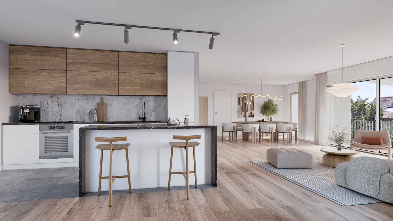 Appartement de 3.5 pièces avec terrasse et jardin -  Bild 6