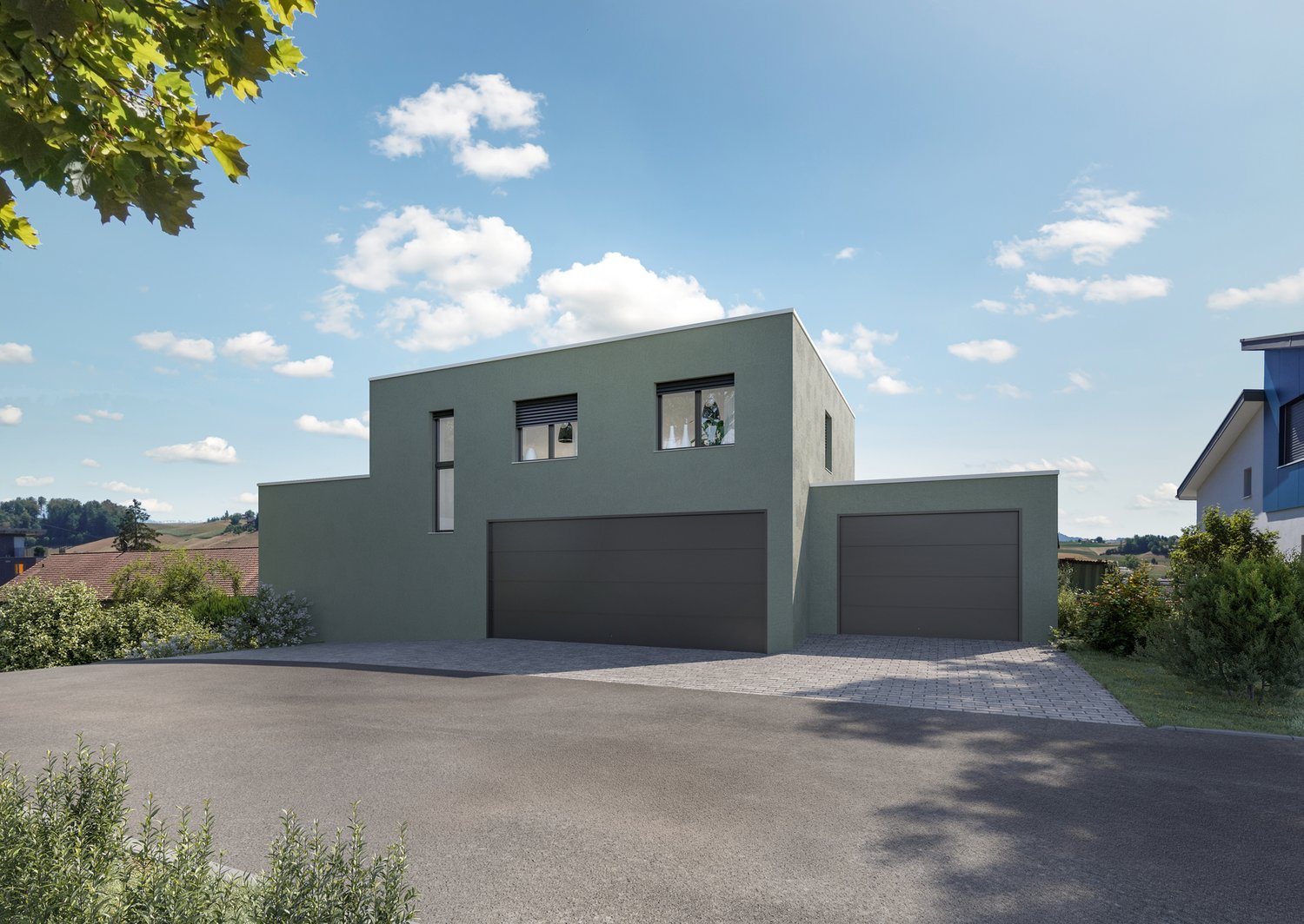 Die Gelegenheit! Im Zentrum von Worb, freistehende Einfamilienhaus mit Weitischt! -  Bild 2