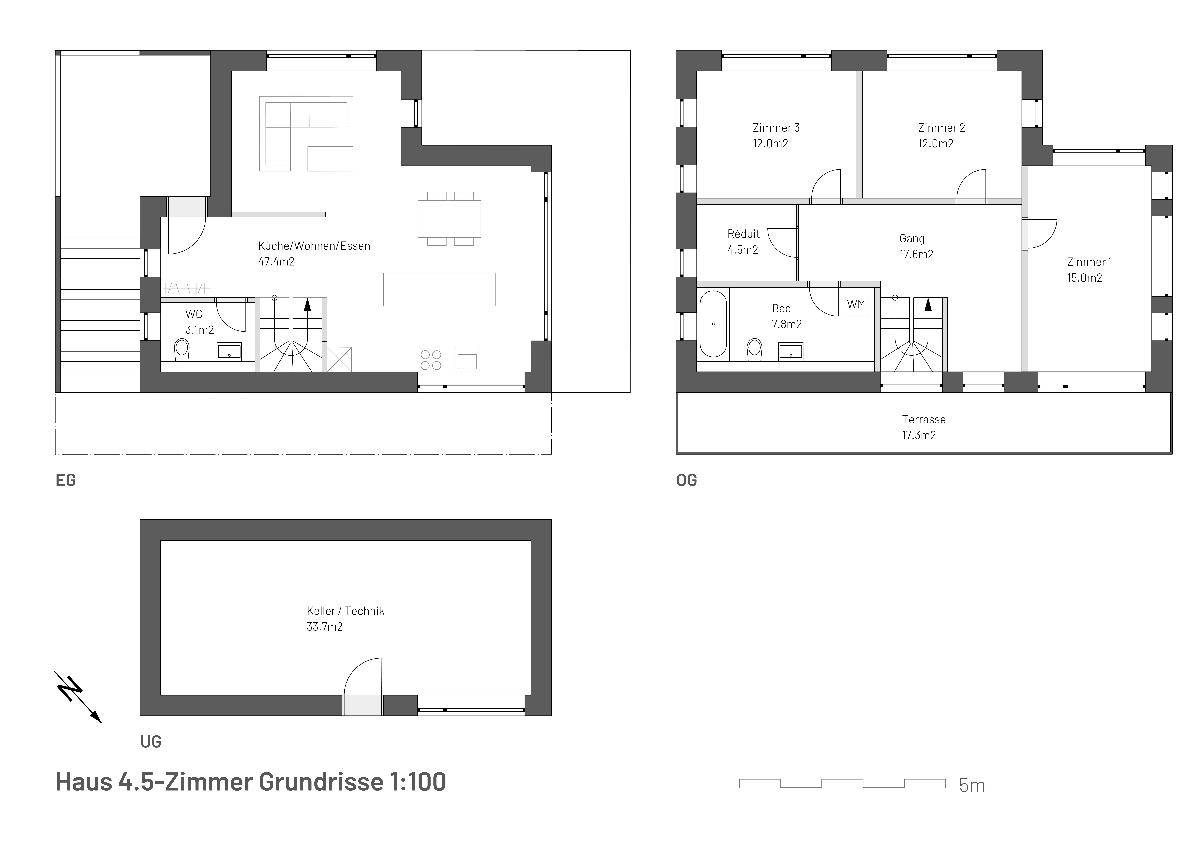 Neubau 4.5-Zimmer-Haus -  Bild 2
