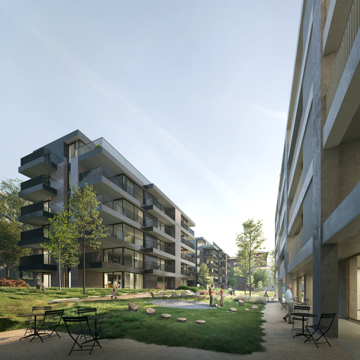PREGASSONA – PARCO CERESIO, WOHNEN SIE MIT STIL UND KOMFORT (B.1.1) -  Bild 1