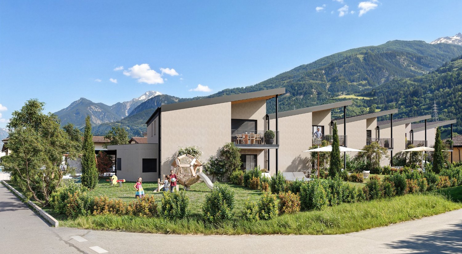 3.5 avec entrée indépendante – jardin privatif ou attique lumineux -  Bild 1