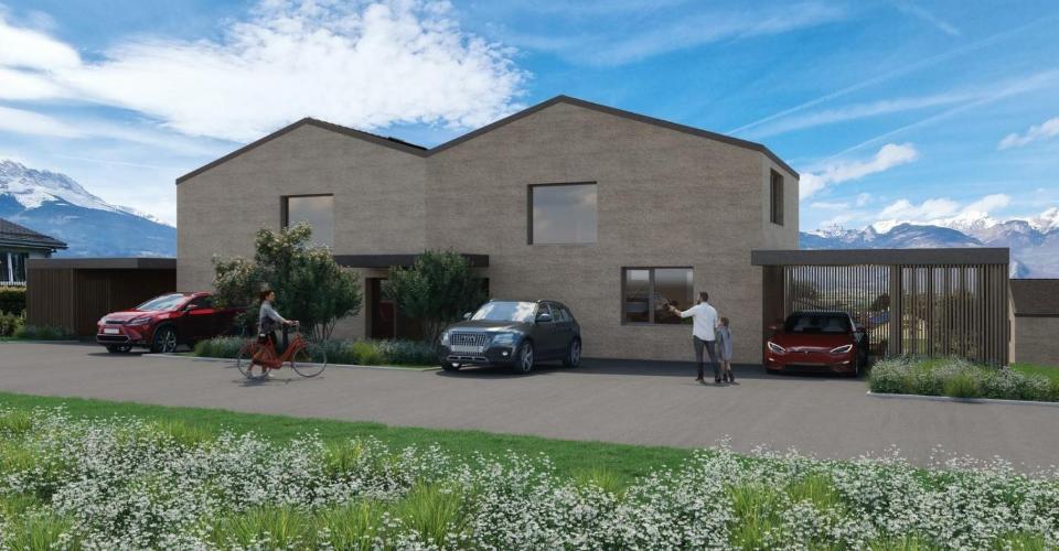 Villas d'architecte - Lot A7 - Le Clos d'Arbosson - Maison jumelée 6.5 pièces - image - 5