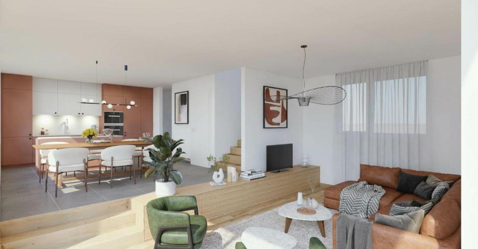 Villas d'architecte - Lot A7 - Le Clos d'Arbosson - Maison jumelée 6.5 pièces - image - 8