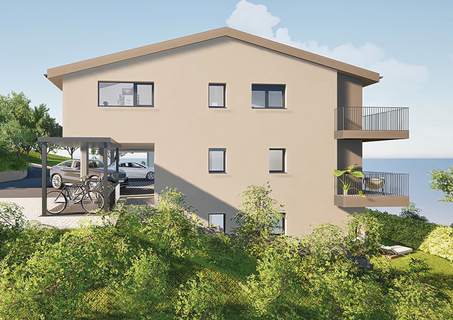 Neue 4.5-Zimmer-Wohnung mit Garten in Cadenazzo in strategischer Lage -  Bild 4