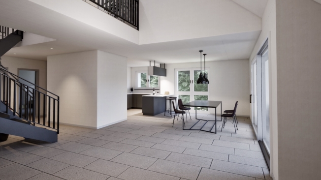 Neubauprojekt Großzügige 5.5-Zimmer Maisonette-Wohnung mit modernem Ausbaustandard und vielen Extras -  Bild 3