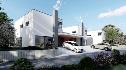 Villa 4.5 locali con giardino e vista aperta a Brè sopra Lugano -  Bild 12
