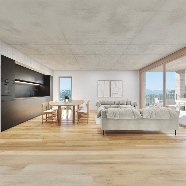 Moderno appartamento di 2.5 locali ad Agno/Moderne 2.5-Zimmer-Wohnung in Agno -  Bild 2