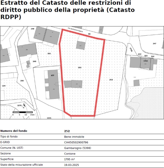 ZU VERKAUFEN IN CONTONE (Gambarogno) - GROSSES BEBAUBARES LAND -  Bild 11
