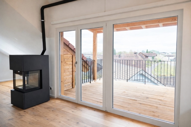 4-Zimmer-Attikawohnung mit grosser Terrasse in Grossdietwil -  Bild 8