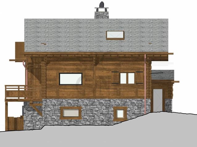 Situé au c?ur de Verbier, chalet en construction -  Bild 7