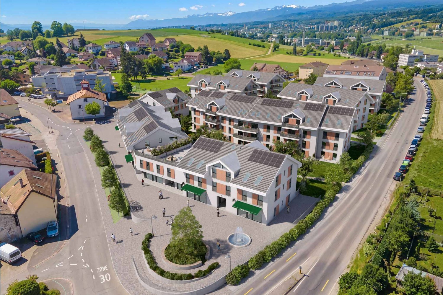 Wohnung mit 3,5 Zimmern im Erdgeschoss mit Garten -  Bild 4