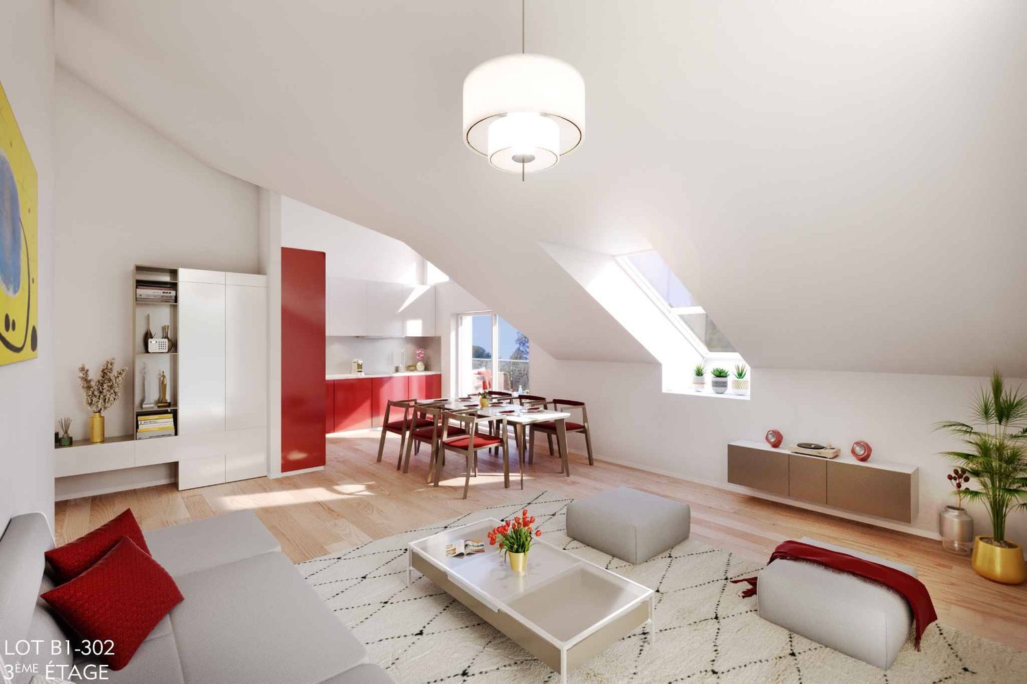 Appartement de 2,5 pièces avec balcon  Idéal pour un investissement -  Bild 2