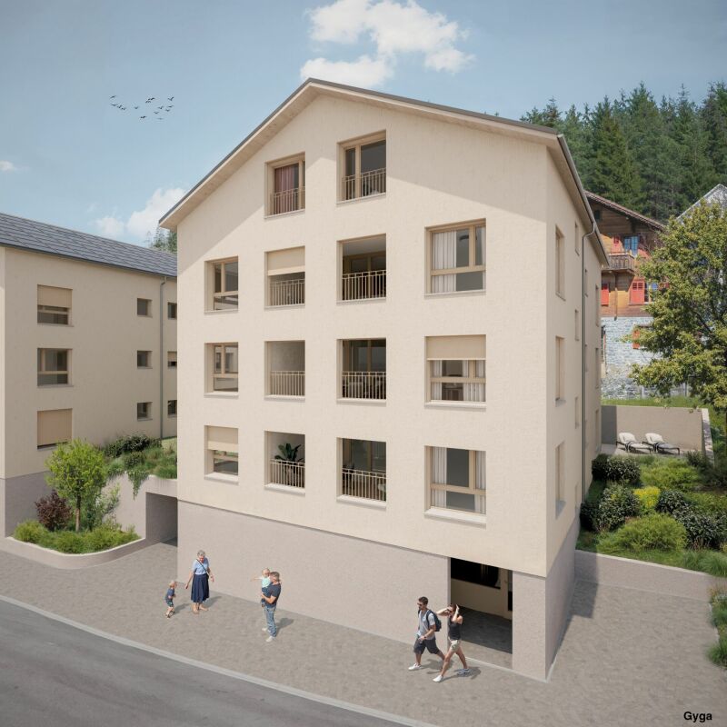 Wohnüberbauung Curtgin - A (Gartenwohnung) -  Bild 1