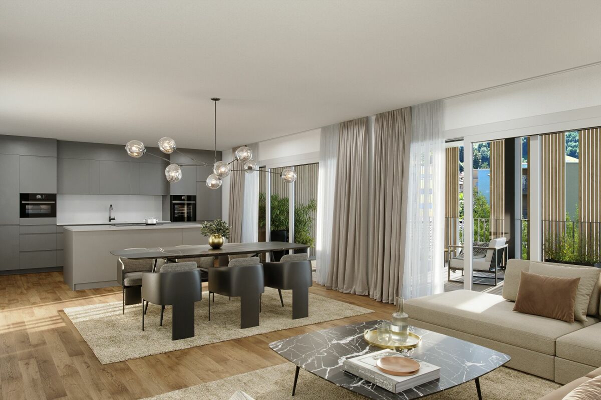 einzigartige 3.5 Zimmer Neubau-Etagenwohnungen mit hohem Qualitäts- und Ausbaustandart -  Bild 1