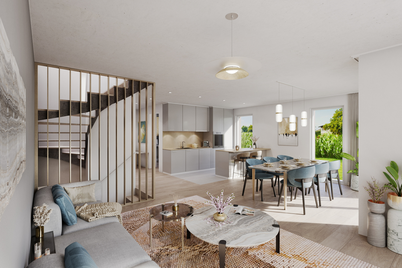 Écoquartier familial de 16 villas jumelées -  Bild 5