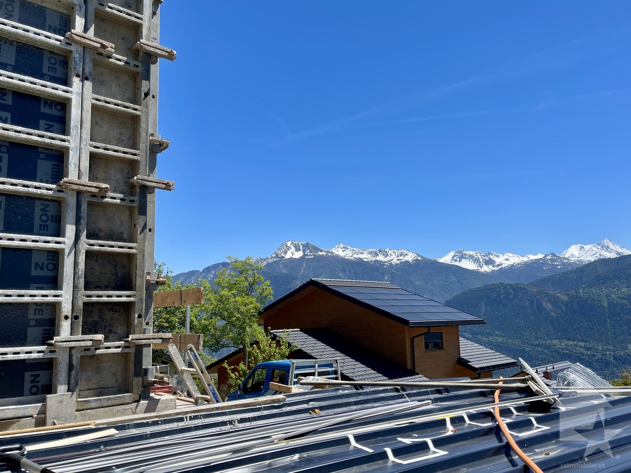 Chermignon, letzte 5.5 Zimmer Neubau im Bau -  Bild 1