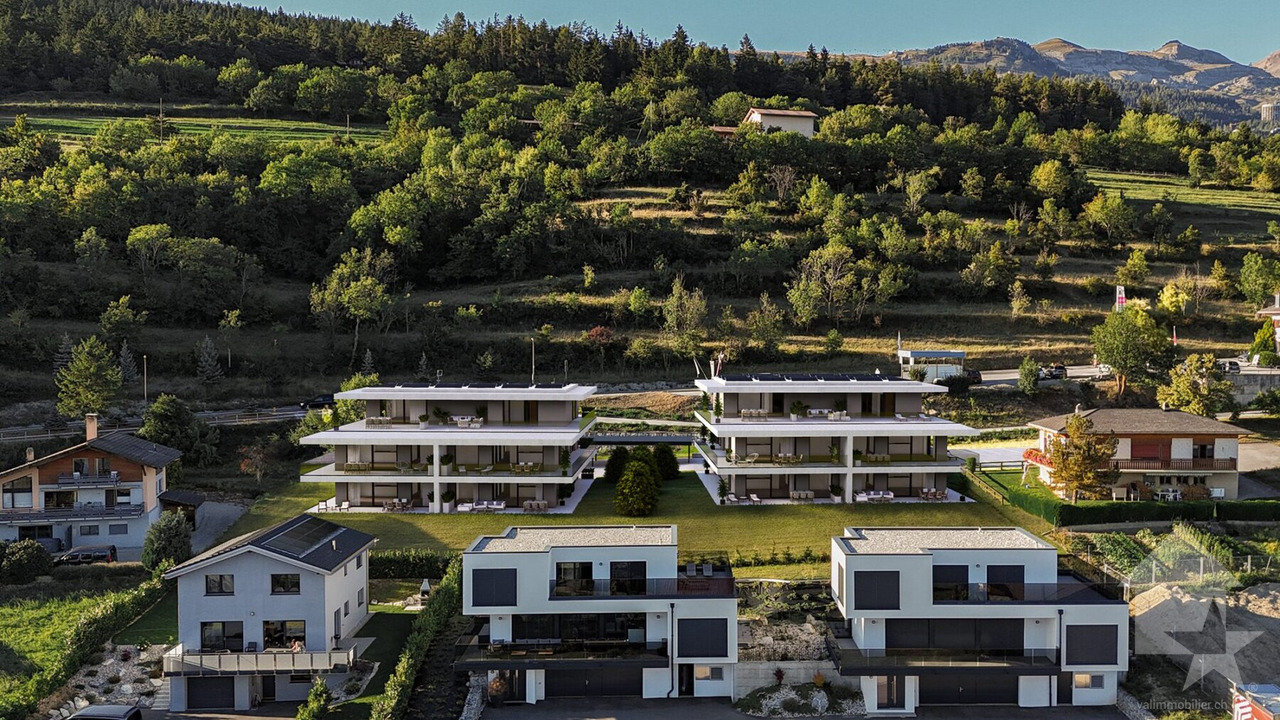 Chermignon, letzte 5.5 Zimmer Neubau im Bau -  Bild 2