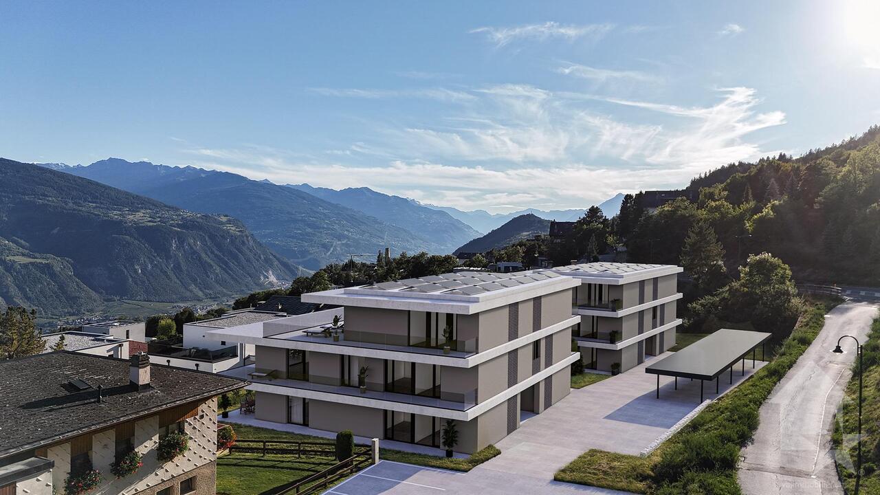 Chermignon, letzte 5.5 Zimmer Neubau im Bau -  Bild 5