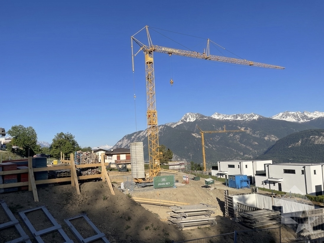 Chermignon, letzte 5.5 Zimmer Neubau im Bau -  Bild 11