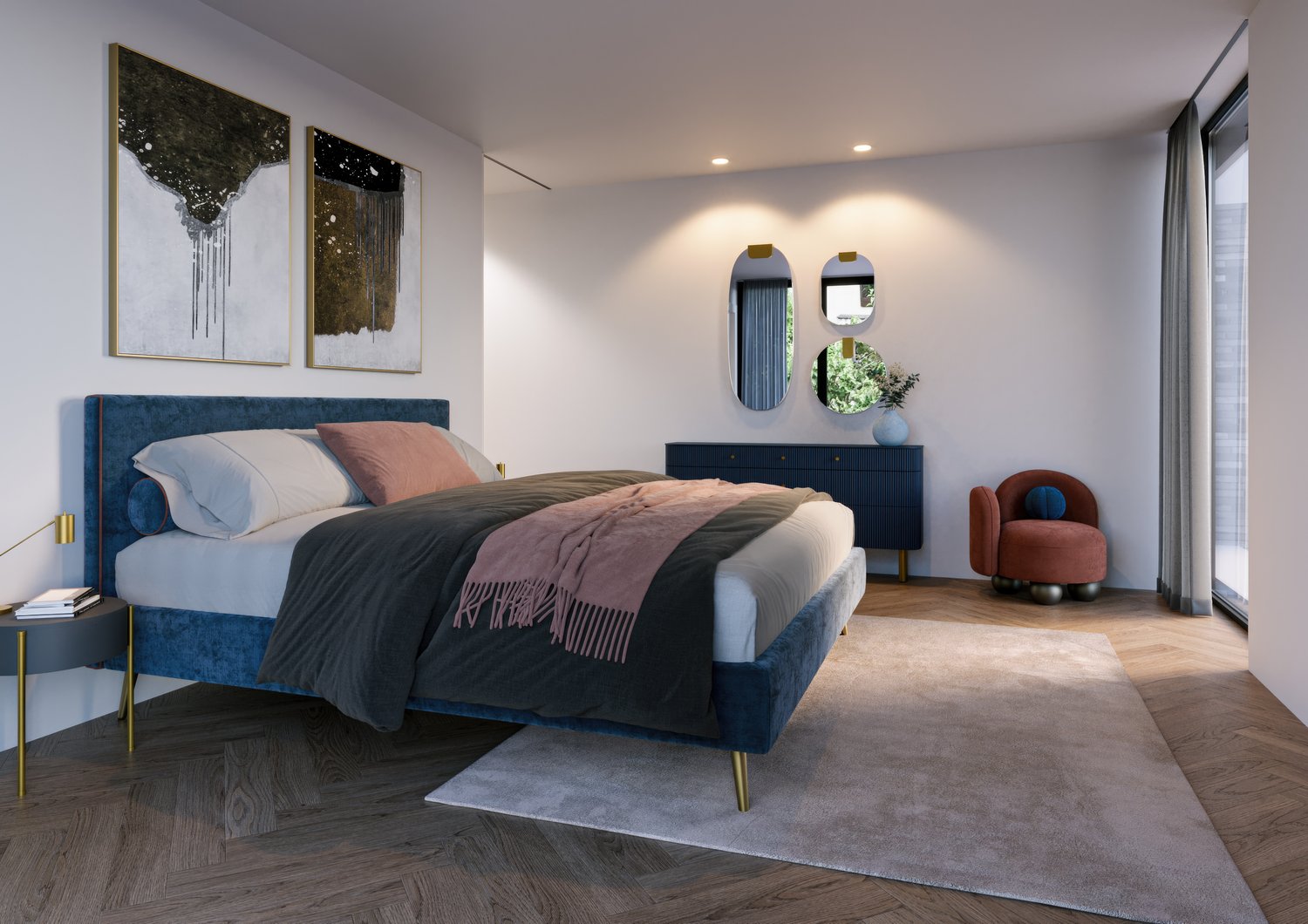 Exklusive 5.5-Zimmer-DUPLEX-Gartenwohnung SMARAGD mit Wellness-/F... - Kilchberg_Erdgeschos_Zimmer_4K-standard-width-4880px.jpg