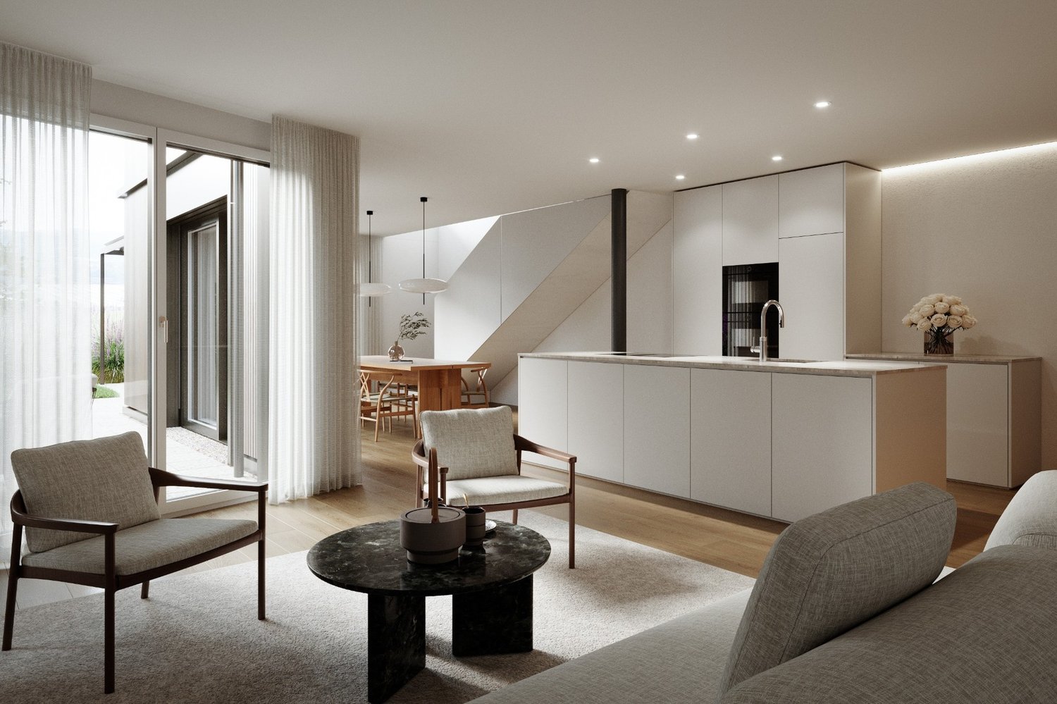 Neubauprojekt SATO: 4.5-Zimmer-Maisonettewohnung - SATO WINKEL