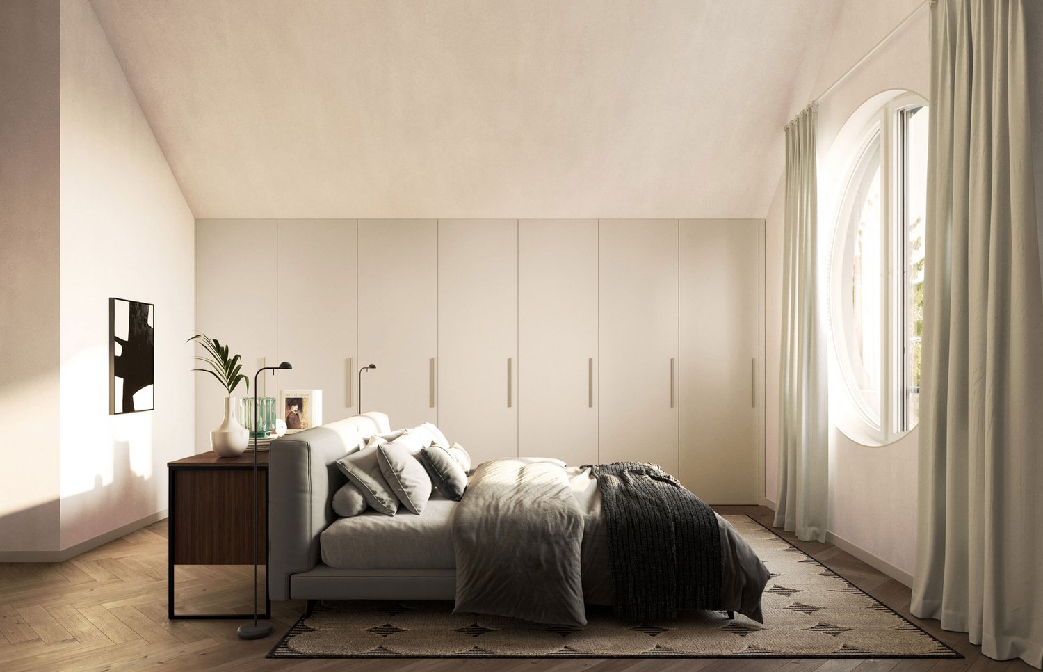 EQUINOX76 - Maisonette-Dachwohnung an privilegierter Hanglage - EquinoxWhg301Schlafen.jpg