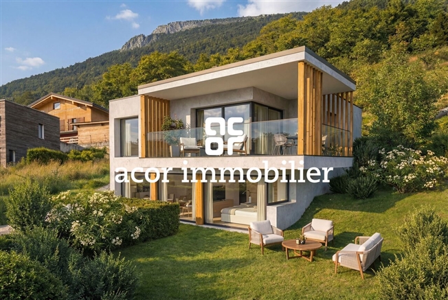 Neue freistehende Villa auf den Höhen von Conthey -  Bild 1