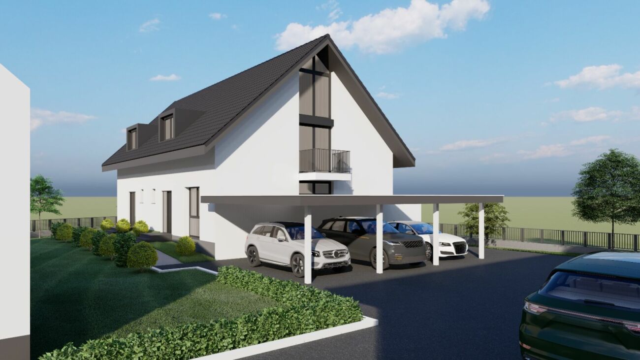 Modernes 6.5 Zimmer Neubau Doppeleinfamilienhaus in familienfreundlicher Lage -  Bild 1