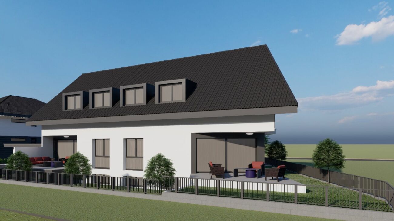 Modernes 6.5 Zimmer Neubau Doppeleinfamilienhaus in familienfreundlicher Lage -  Bild 2