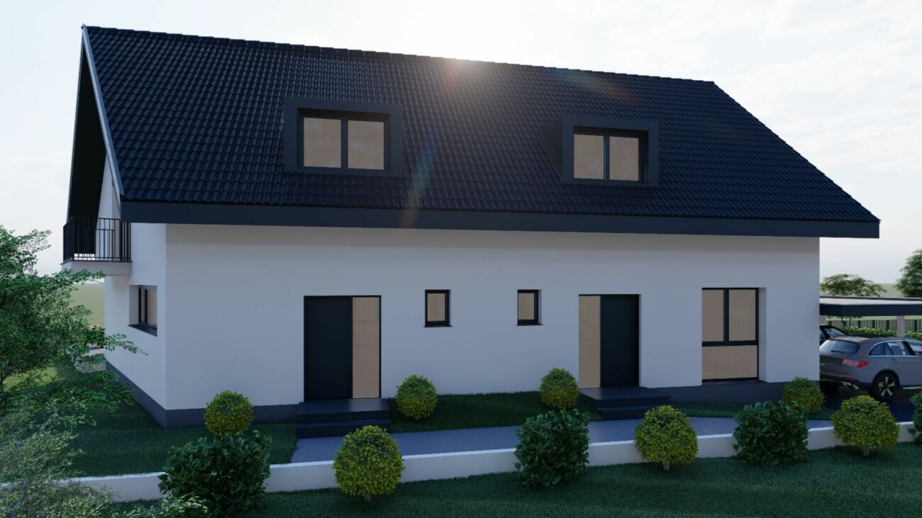 Modernes 6.5 Zimmer Neubau Doppeleinfamilienhaus in familienfreundlicher Lage -  Bild 3