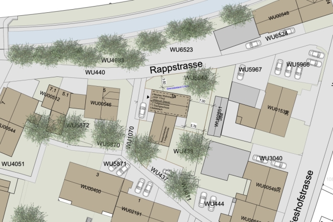 446 m2 Bauland mit Abbruchobjekt an toller Lage in Winterthur-Wülflingen -  Bild 1