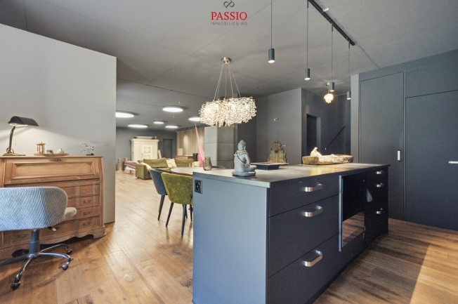 Neuwertige 3.5-Zimmer-Loftwohnung mit 74 m² Terrasse am Aare-Ufer -  Bild 12