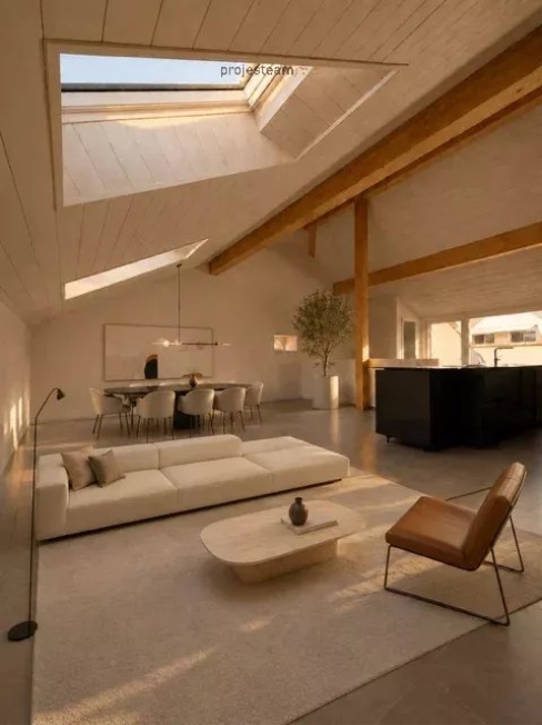 Bauernhaus im Umbau - Dachgeschoss-Maisonette mit Charakter und Charme, akzentuiert durch doppelte Deckenhöhen -  Bild 1